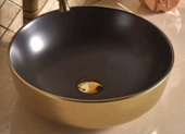 406GB- VESSEL SINK- (16.5X 16.5X 5.3)