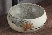 883HQ- VESSEL SINK- (15.7X 15.7X 5.9)